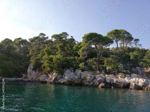 Dubrovnik Croatie île de Lokrum 