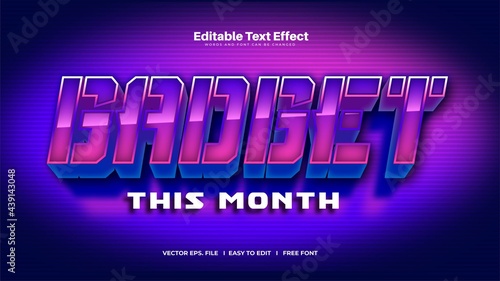 Gradient Gadget Text Effect