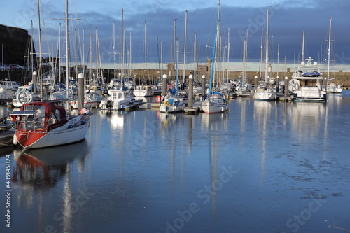 boats in the harbor © Martin