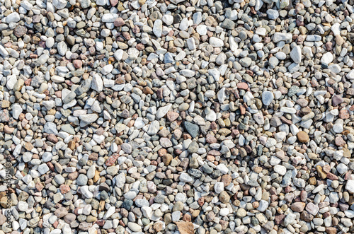 background texture of small stones