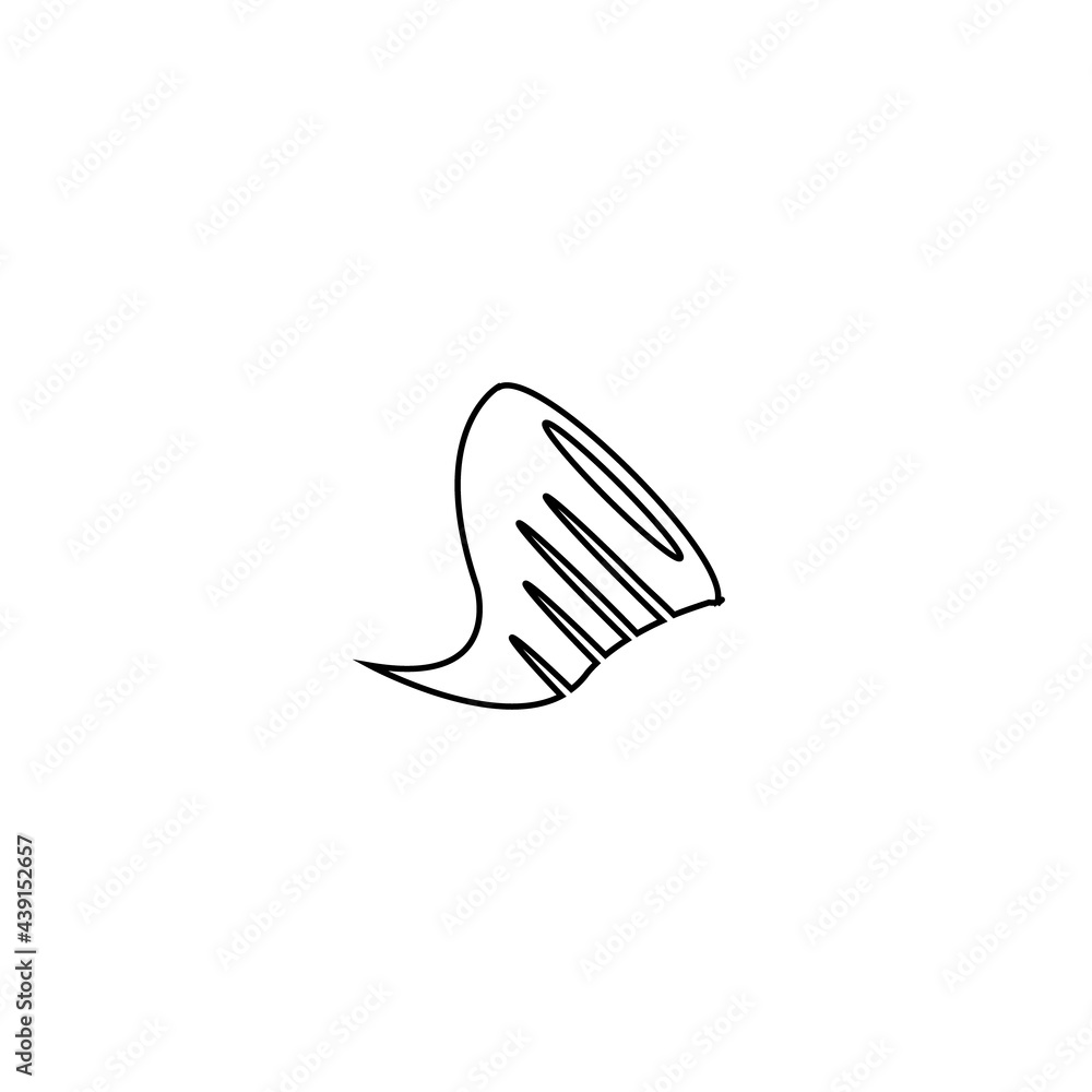 Bugle line icon. Simple style music festival poster background symbol. Logo design element. T-shirt printing. Vector for sticker. Bugle line icon. Simple style music festival poster background symbol. Logo design element. T-shirt printing. Vector for sticker.