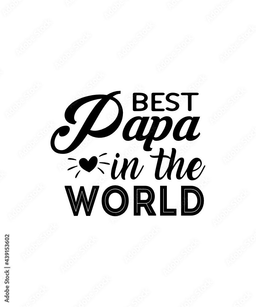 Best papa in the world svg design