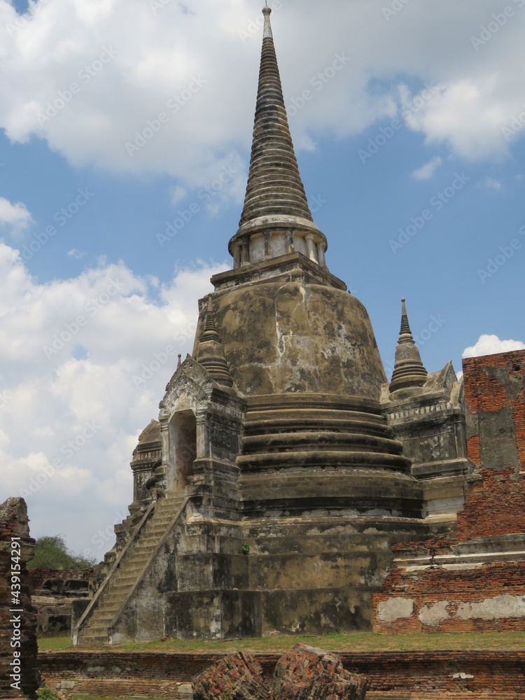 Temple Thailande Pagode Ayutthaya