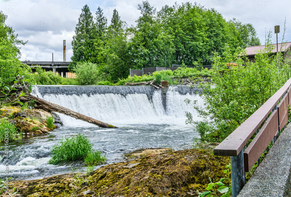Upper Falls At Tumwater 6 Upper Falls At Tumwater 6