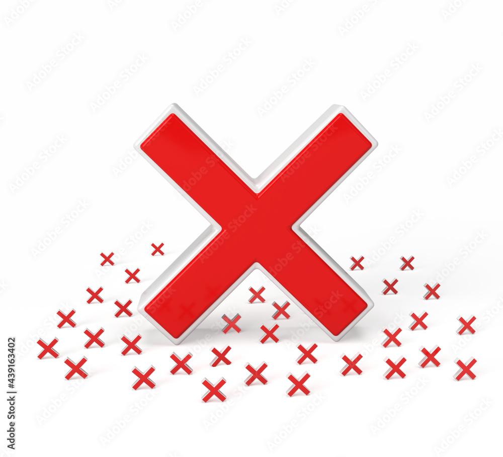 Obraz premium 3D X-Symbol