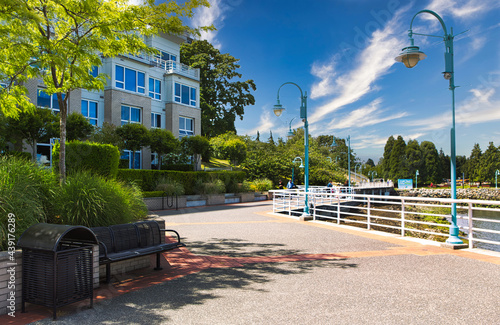 Nanaimo oceanfront whit condo in Vancouver island, Canada. photo