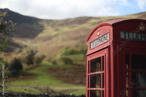 lake district traditional phone box English