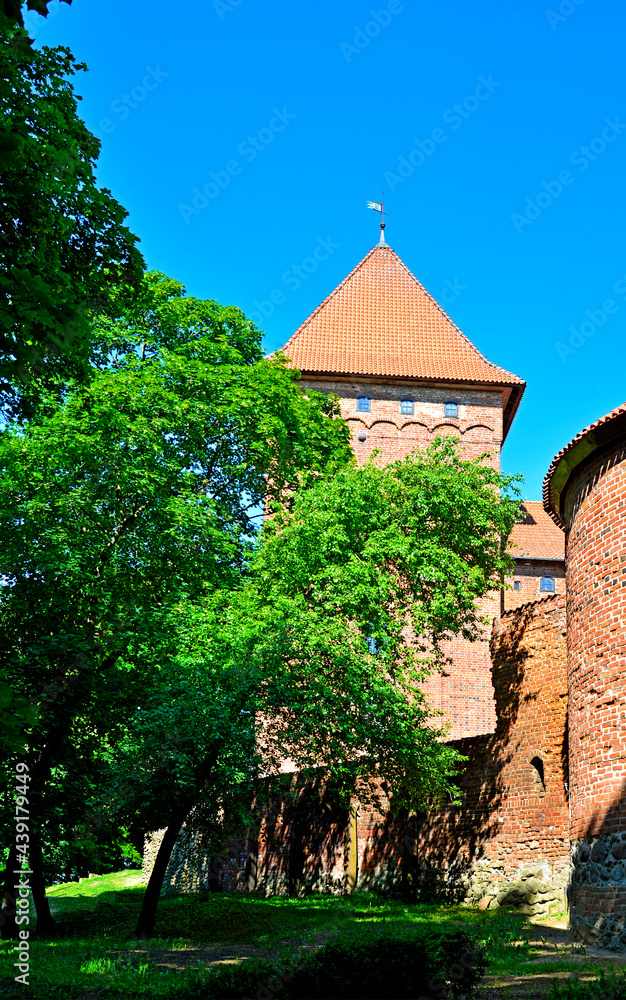 General And Detailed Architectural View Of The Castle In The Town Of general-and-detailed-architectural-view-of-the-castle-in-the-town-of