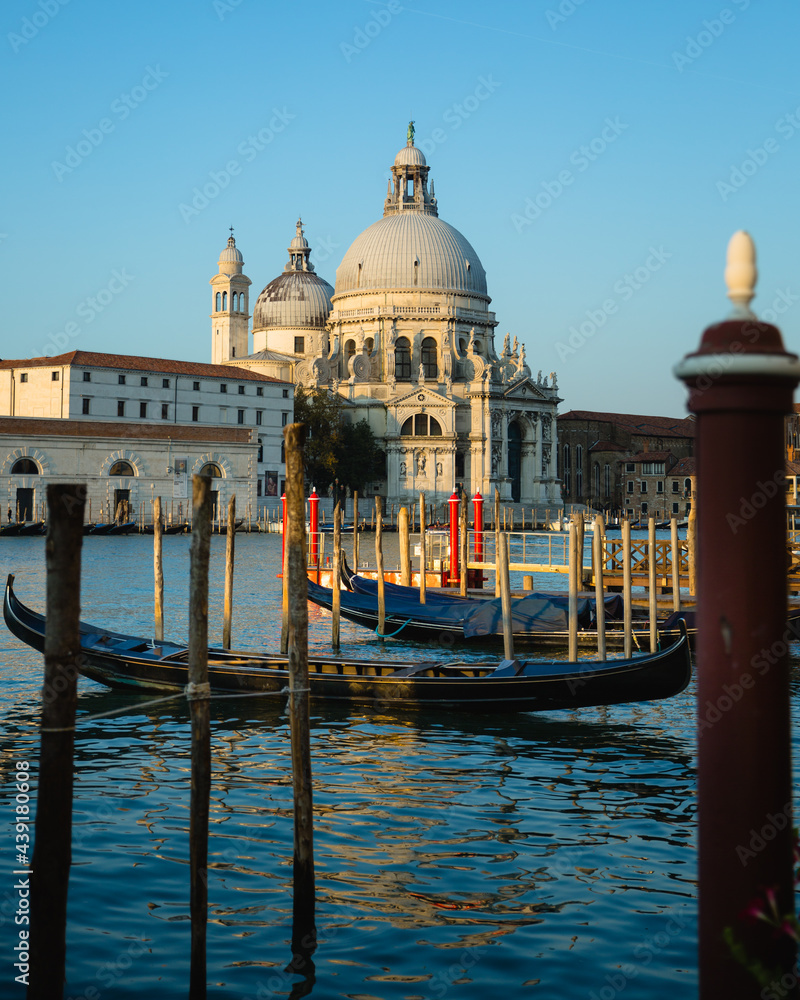 Venice Gondolas in front of La Salute