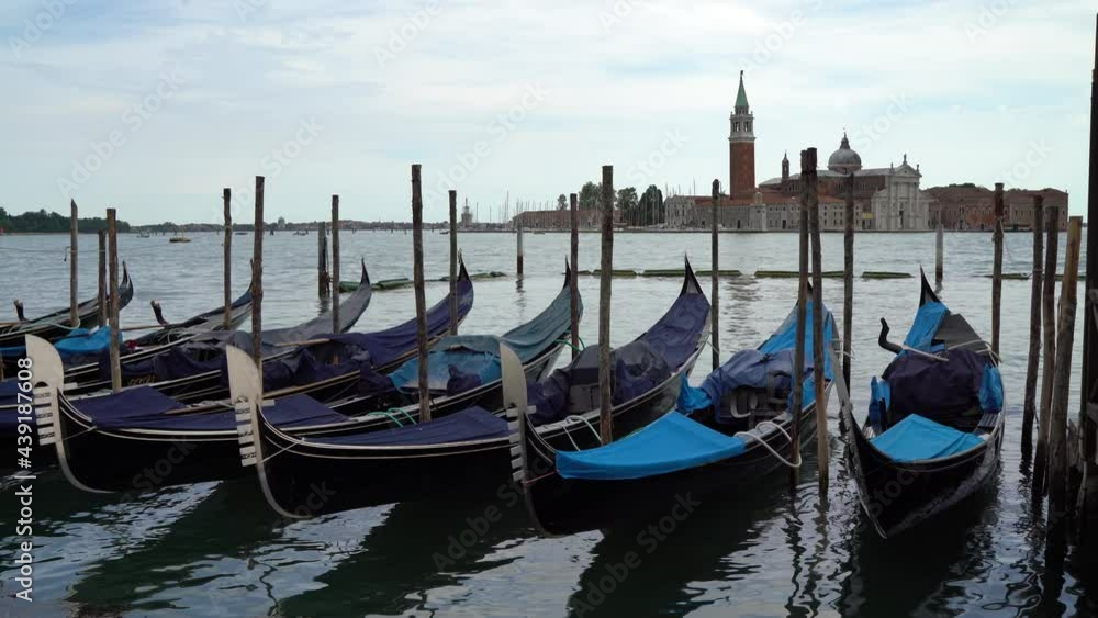 Venice, Italy - walking in San Marco square, among monuments and historic buildings Venice, Italy - walking in San Marco square, among monuments and historic buildings