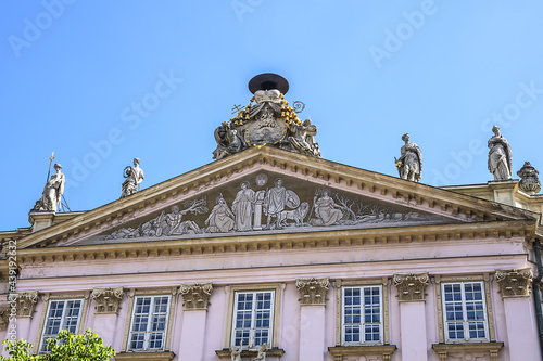 Canvas Print Primate's Palace (Primacialny palac) - neoclassical palace in the Old Town of capital of Slovakia Bratislava