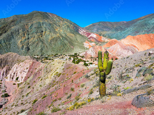 Cerro De Los Siete Colores, Purmamarca - Provincia de Jujuy, Argentina photo