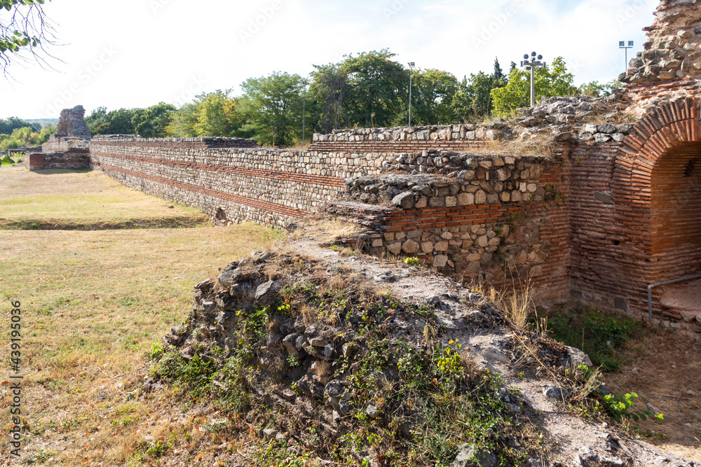 The South gate of roman fortifications in Hisarya, Bulgaria The South gate of roman fortifications in Hisarya, Bulgaria