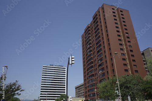 Building in the city of Bilbao