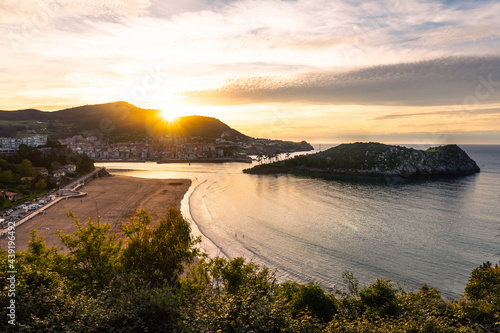 Sunset at Lekeitio, Bizkaia; Basque Country