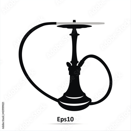 Hookah, Shisha icon. Vector illustration. Eps10