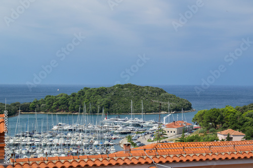 The Euphrasian Basilica is an early Christian basilica in the city of Porec Croatia photo