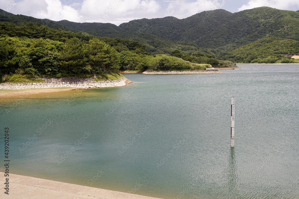 Φωτογραφία Okinawa,Japan - May 24, 2021: Sokobaru dam in Ishigaki island, Okinawa, Japan
