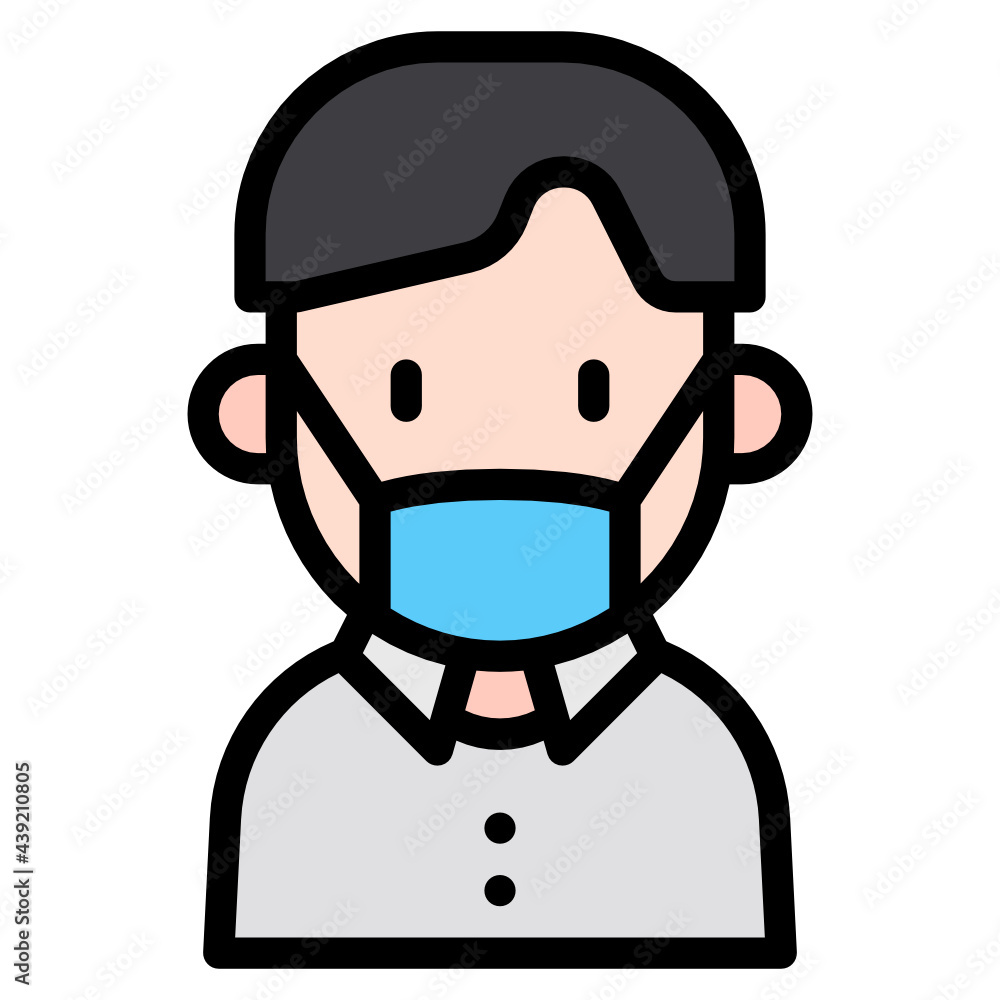 Obraz premium kid line icon