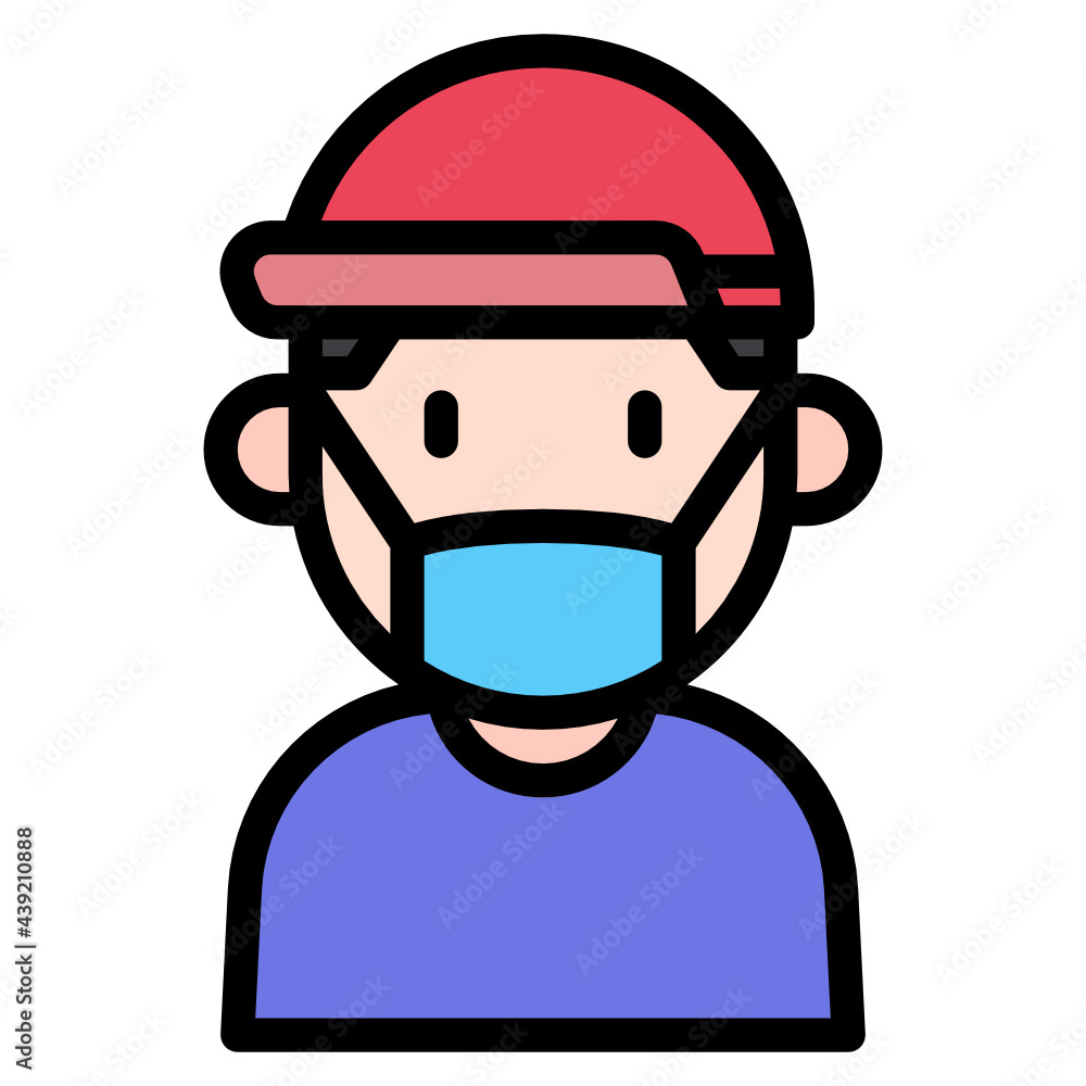 Obraz premium kid line icon