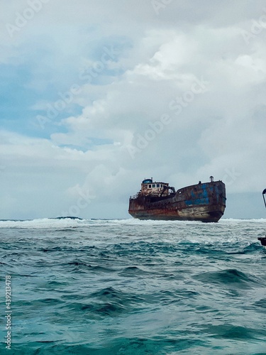 boat on the sea