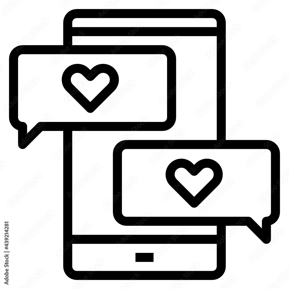 heart line icon heart line icon