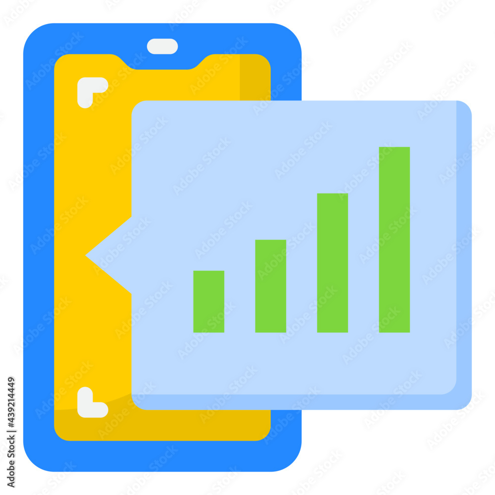 smartphone flat style icon smartphone flat style icon