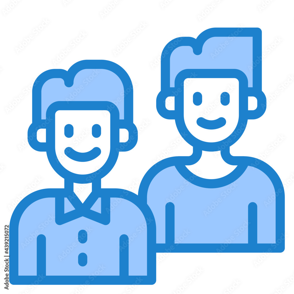 man blue style icon man blue style icon