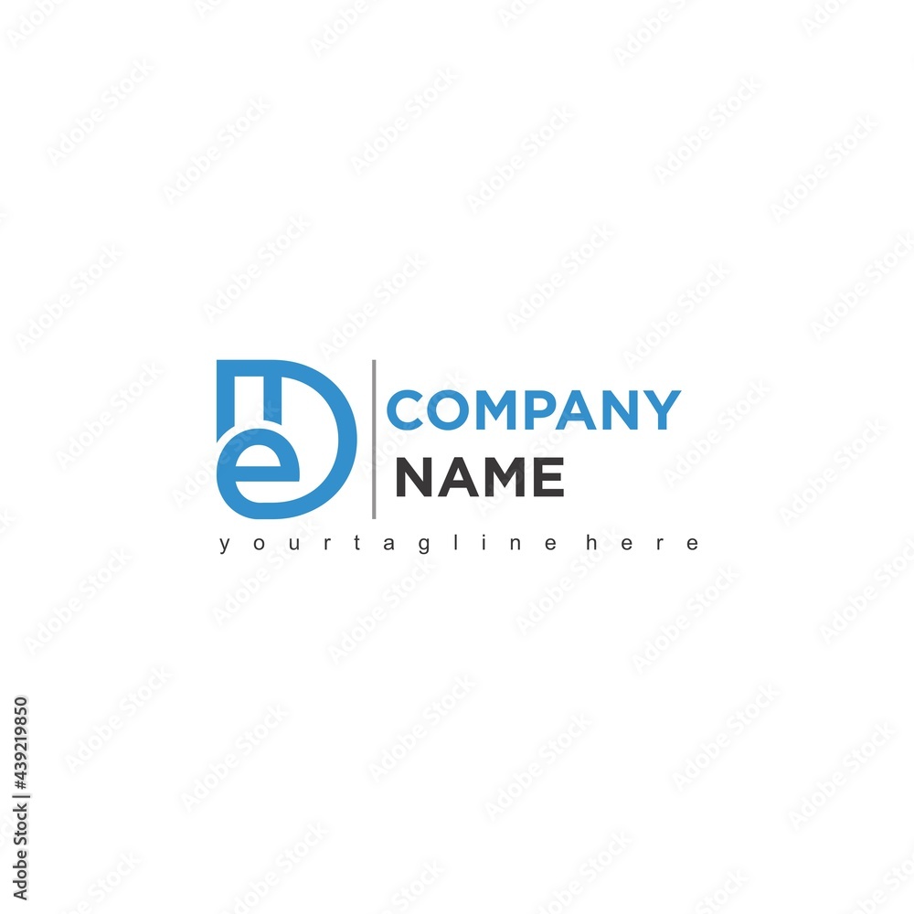 DME letter logo is unique, simple and elegant