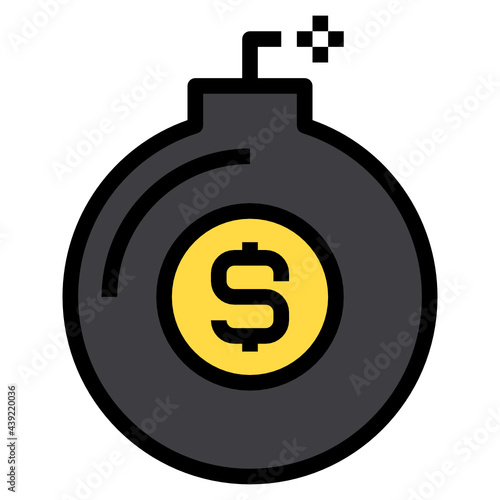 currency line icon