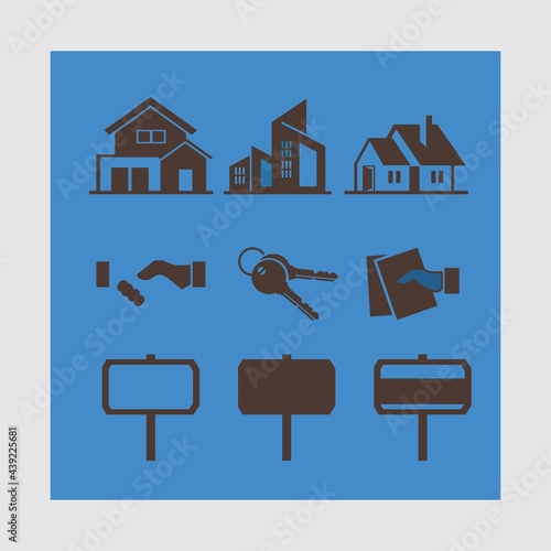 Simple and elegant real estate business design