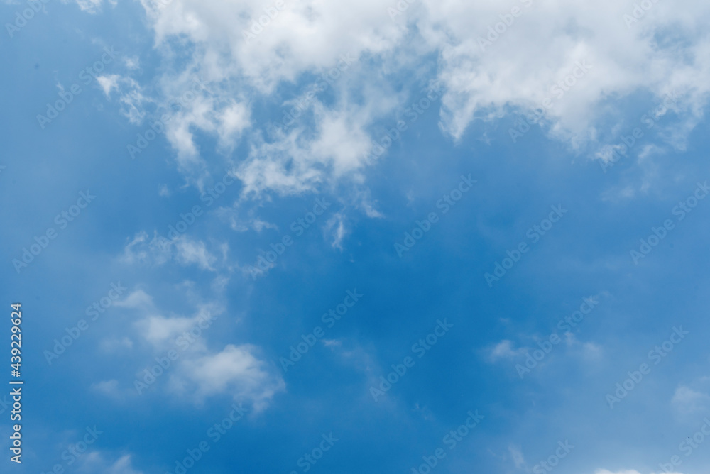 Obraz premium clear blue sky background,clouds with background.