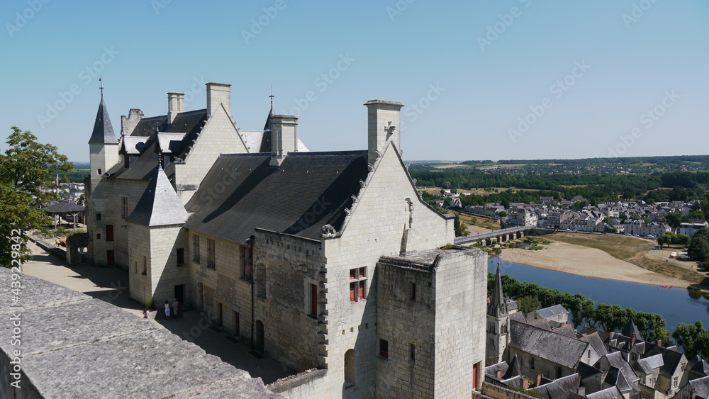Fototapeta premium Château de Chinon en France