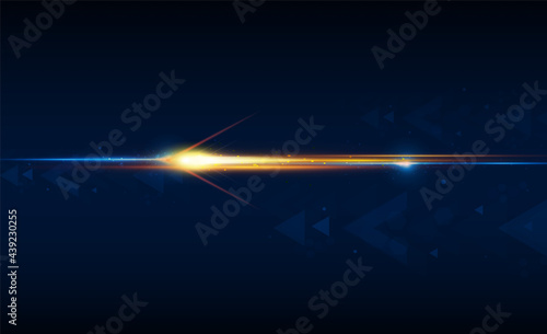 Abstract speed Light out technology background Hitech communication concept innovation background,  vector design