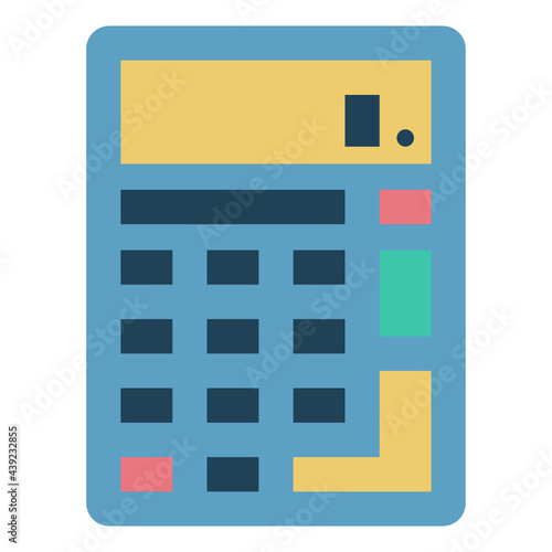 calculator flat icon