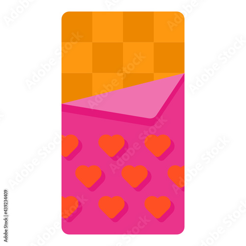 Chocolate Bar flat icon