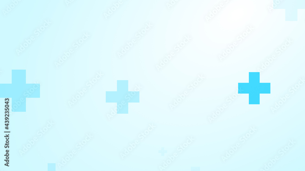 Medical white blue cross pattern background. Medical white blue cross pattern background.