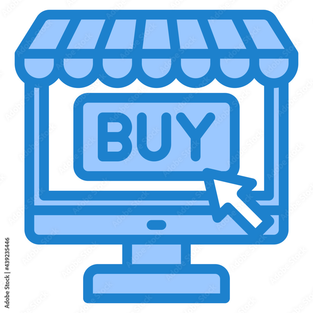 buy blue style icon