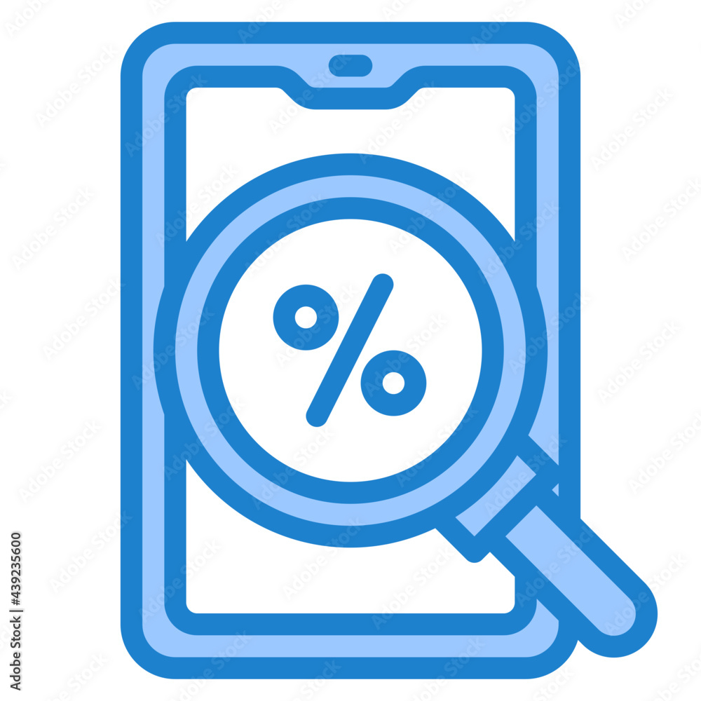 search blue style icon search blue style icon
