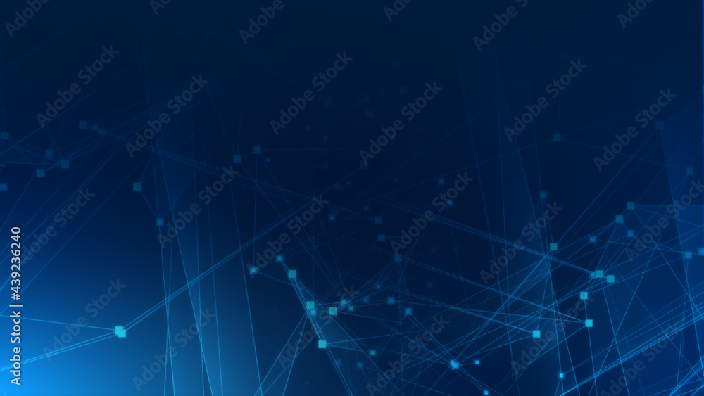 Abstract blue polygon tech network with connect technology background. Abstract dots and lines texture background. 3d rendering. Abstract blue polygon tech network with connect technology background. Abstract dots and lines texture background. 3d rendering.