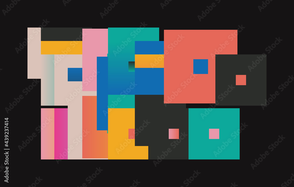 Generative Design Artwork of Abstract Vector Generated Shapes Composition Generative Design Artwork of Abstract Vector Generated Shapes Composition