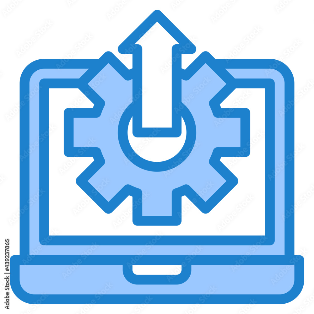 config blue style icon config blue style icon