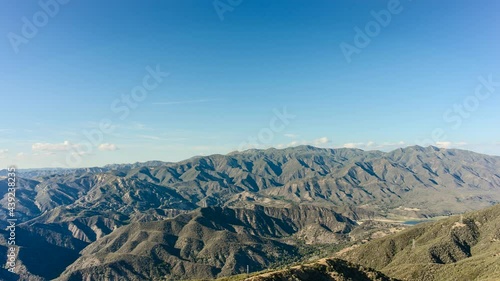 Timelapse 4k - Santa Ynez Mountains and Clouds photo