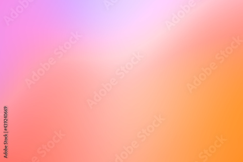 Copy space abstract blur pastel violet with orange texture background 