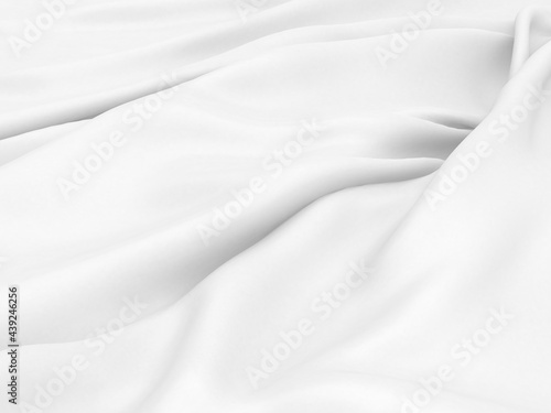 Abstract white fabric texture background