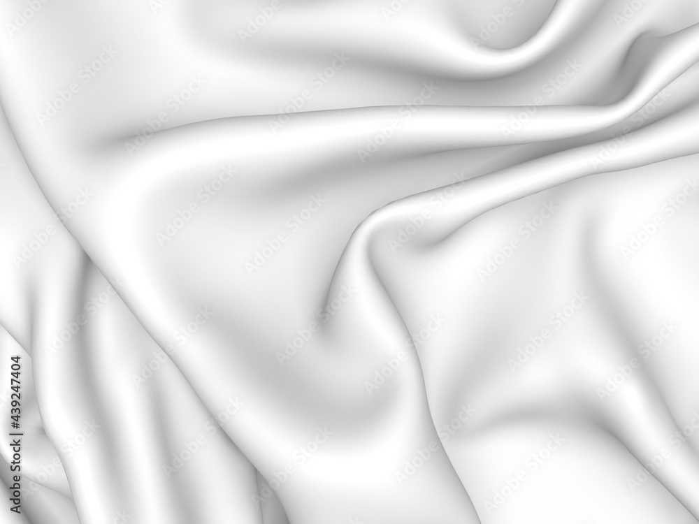 Obraz premium Abstract white fabric texture background