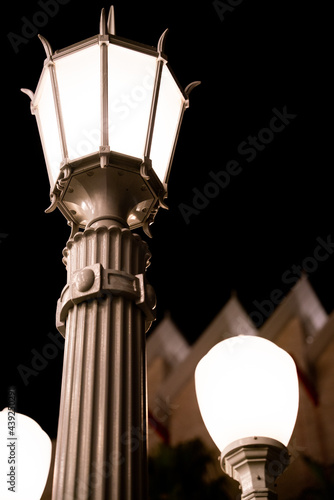 old street light