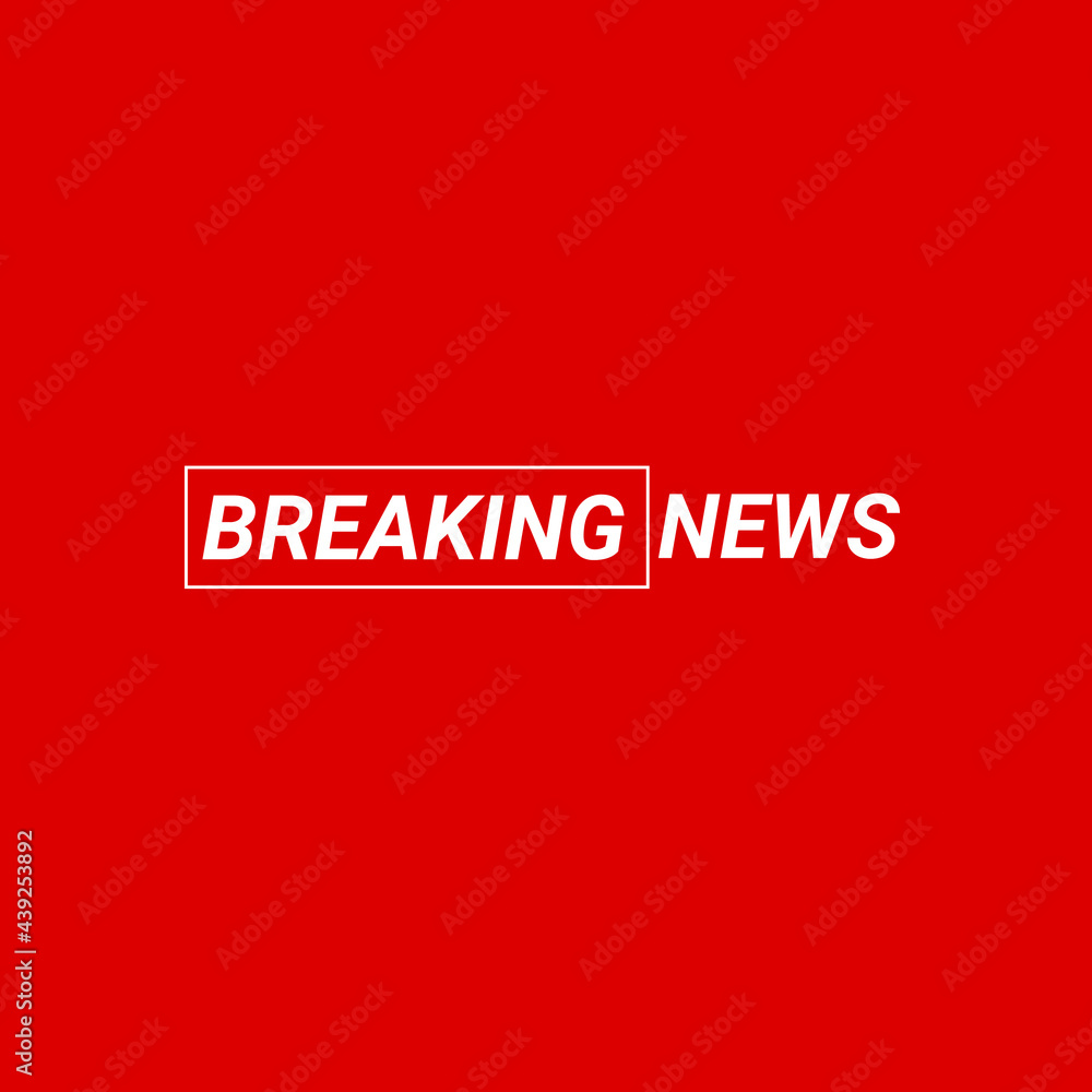 vector illustration breaking news on red background vector illustration breaking news on red background
