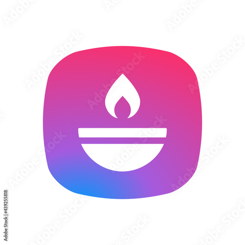 Oil Flame - Sticker