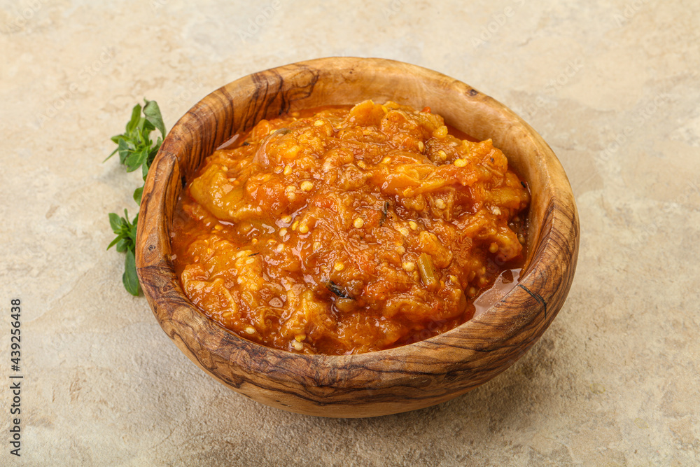 Caucasian cuisine - Mangal salad with vegetables